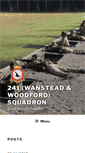 Mobile Screenshot of 241squadron.com